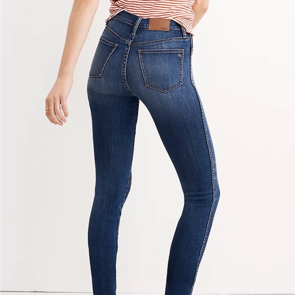Madewell 10” high-rise skinny size 23 style #AL652